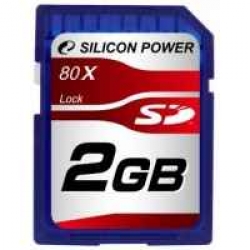 SD CARD 2GB Silicon Power 45x